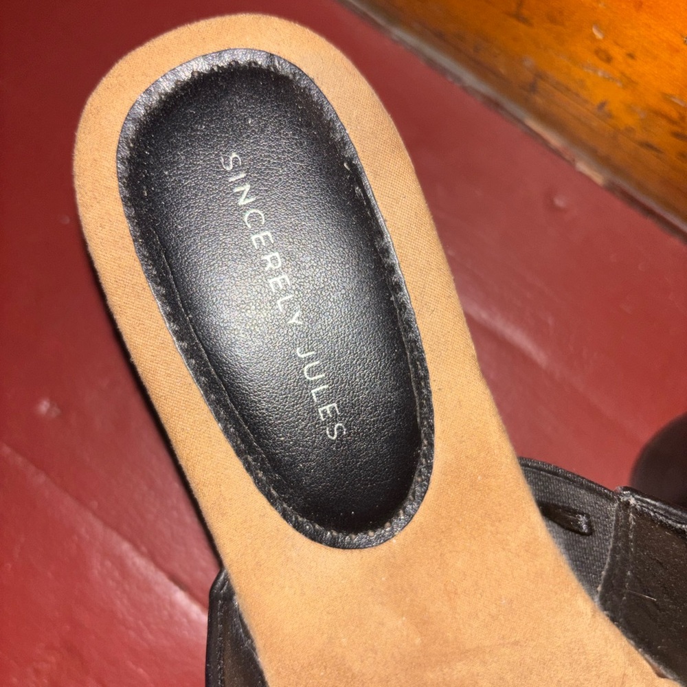 Open-Toe Mules - Picture 2 of 3